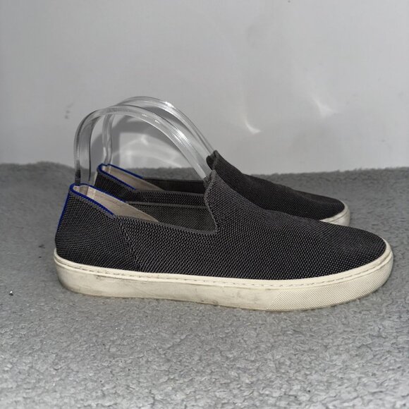 Rothys Slip On Shoes Womens Size 10 Gray Knit Sneaker Casual Comfort Walking - Picture 5 of 11